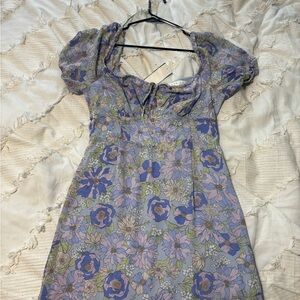 Astr Label Floral Dress